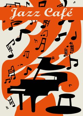 Jazz Bar Cafe Poster