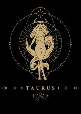 Taurus bull zodiac sign