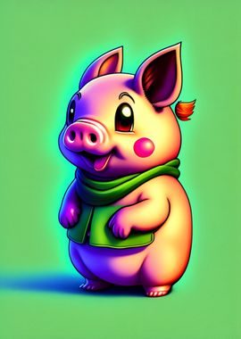 cute pig