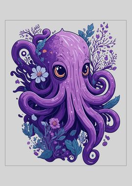 Floral Octopus