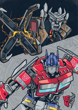 Scourge vs. Optimus Prime