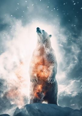 Polar Bear Frozen