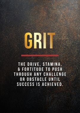 grit definition