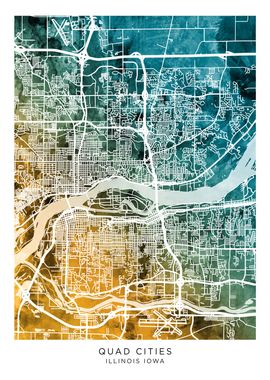 Quad Cities Map