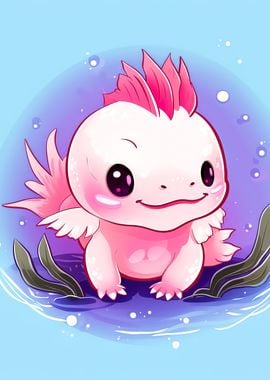 Axolotl animal fantasy