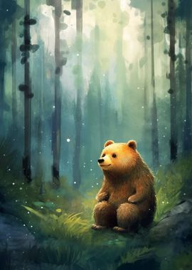 Bear Animal in the Forest