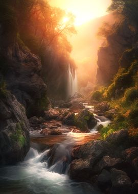 Fantasy Waterfall