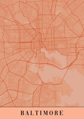 Baltimore Orange Map