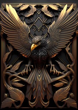 Epic Golden Phoenix