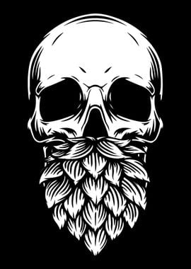 Home Brewing Beer Skull