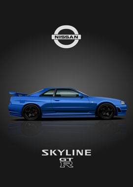 Nissan Skyline GTR R34