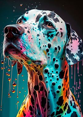 Dalmatian dog