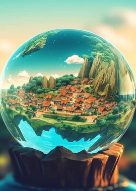 Island in a Bubble Nature