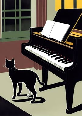 Cat and Music Lover