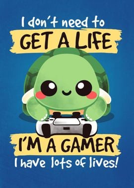 Gamer turtle