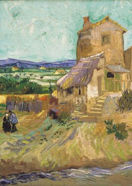 The Old Mill 1888 van Gogh