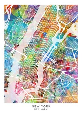 New York New York Map