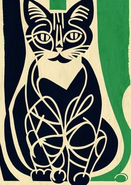 Bella Cat Poster