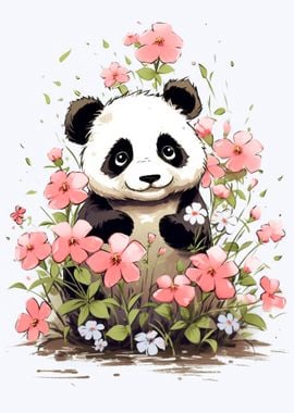 Cute baby Panda Bear