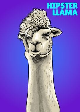 Hipster Llama Meme