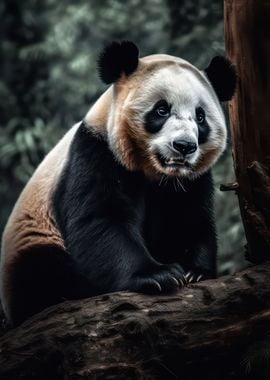 Peaceful panda