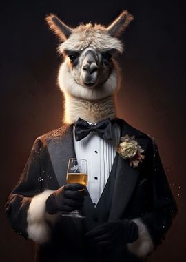 The Vintage Beer Alpaca