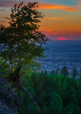 Sunset, landscape,Poland