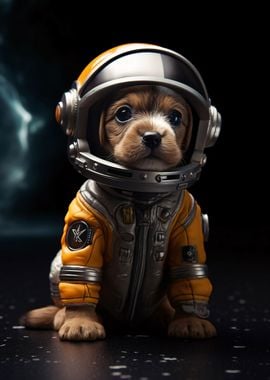 Puppy Astronaut