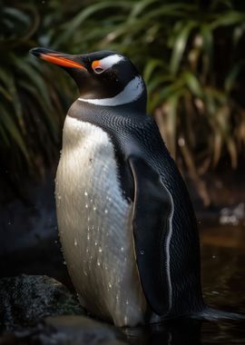 Beautiful penguin