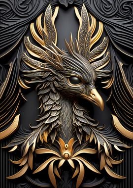 Queen Phoenix Art Deco