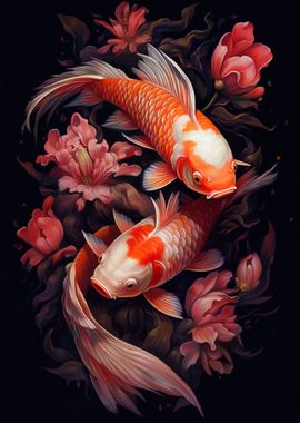 Lucky Koi fish