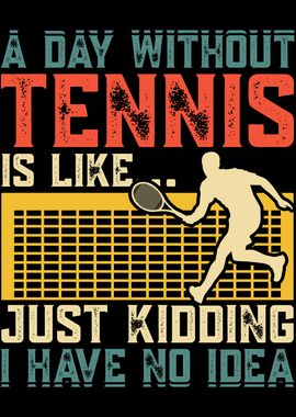 Funny Tennis Lover Retro