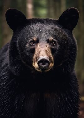 Black Bear Wildlife Photo