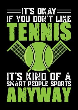 Tennis Smart Sport Funny