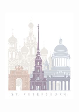 St petersburg skyline