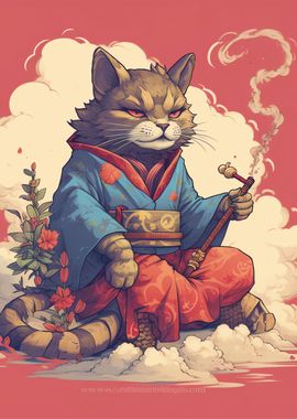 Samurai Cat