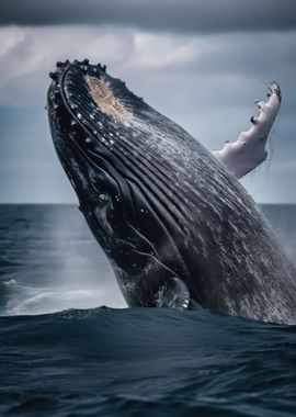 Beautiful whale