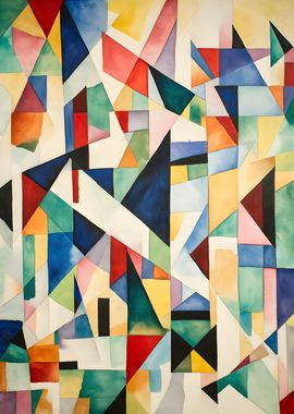Abstract Shards Poster Picture Metal Print Paint By Makadur Displate Abstract Shards Poster Picture Metal Print Paint By Makadur Displate
