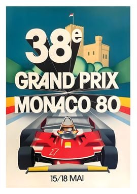 38 Grand Prix Monaco 1980