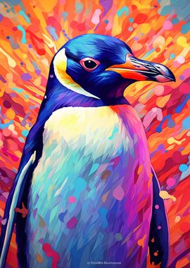 Penguin Colorful