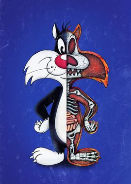 Looney Tunes painting and drawing in Digital