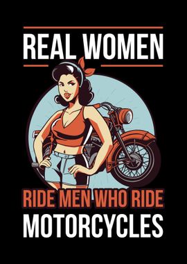 Real Women Ride Men