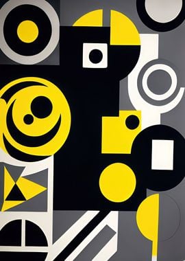 Abstract Bauhaus Shapes