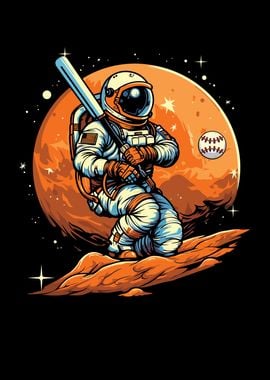 Baseball Astronaut