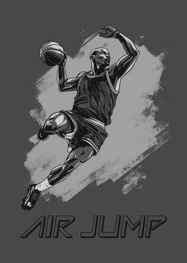 retro basketball player