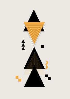 triangle shape abstract