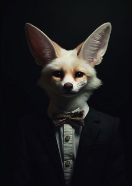 Business Fennec Fox