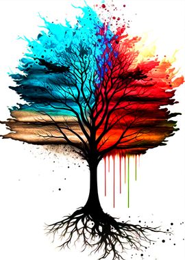 Colorful Tree