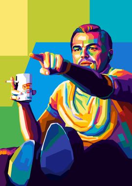 Meme Dicaprio Pop Art