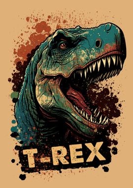 Prehistoric Dinosaur T Rex